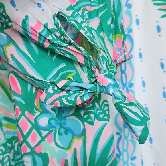 Lilly Pulitzer Women's Maryellen Off-the-shoulder Dress Resort White Size M - Picture 7 of 13